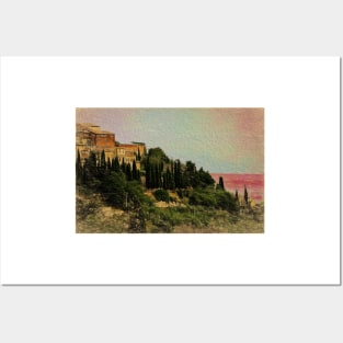 Tuscan Hillside Posters and Art